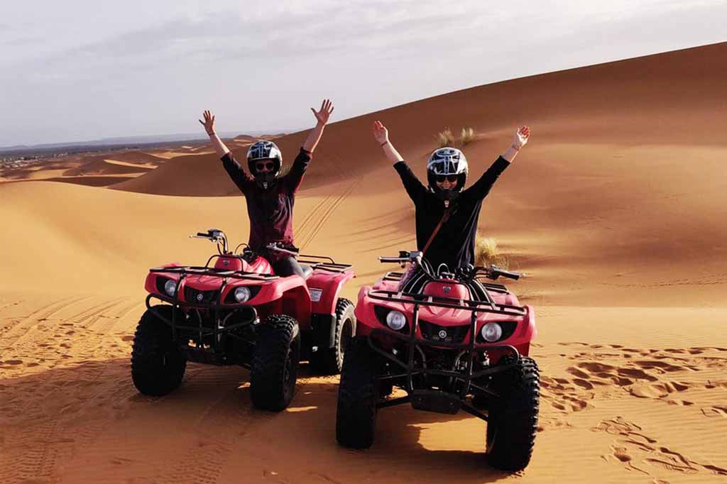 Merzouga Quad Biking Unleashing Thrills in the Sahara